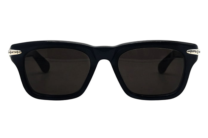 Солнцезащитные очки Chrome Hearts Trypoleagain BK-S — фронтальный вид