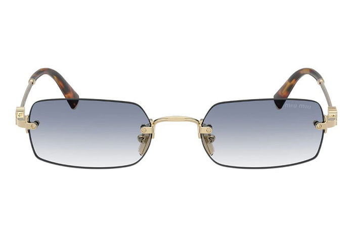 Солнцезащитные очки Miu Miu MU B50S ZVN-80O — фронтальный вид