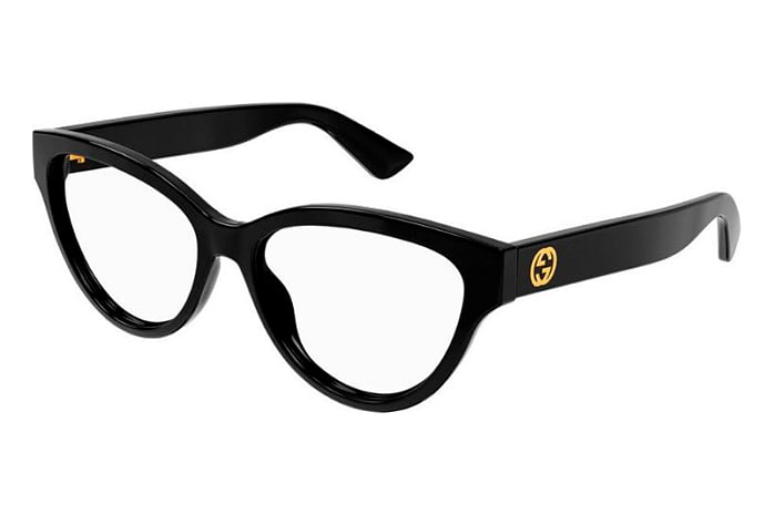 Оправы Gucci GG 1581O 001 — вид под углом 45°