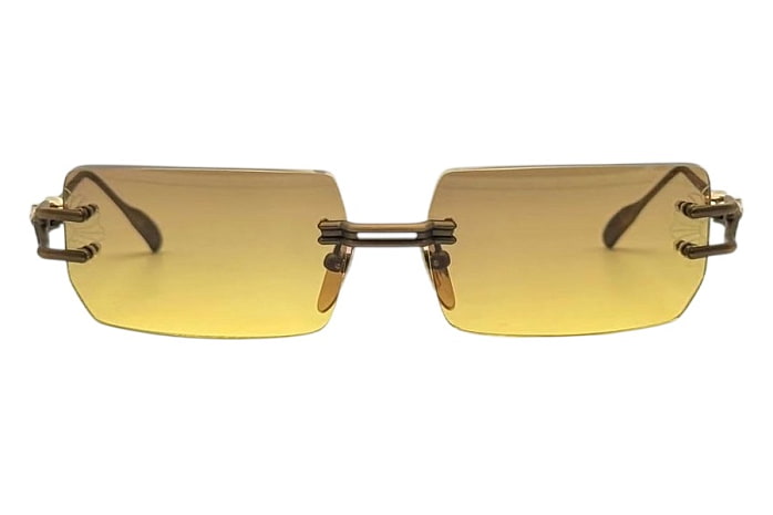 Солнцезащитные очки Chrome Hearts Lordie SND — фронтальный вид