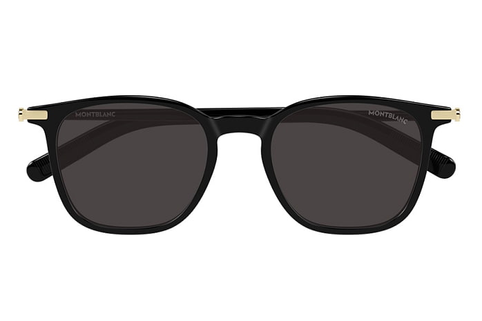 Солнцезащитные очки Mont Blanc MB 0460S 001 — фронтальный вид