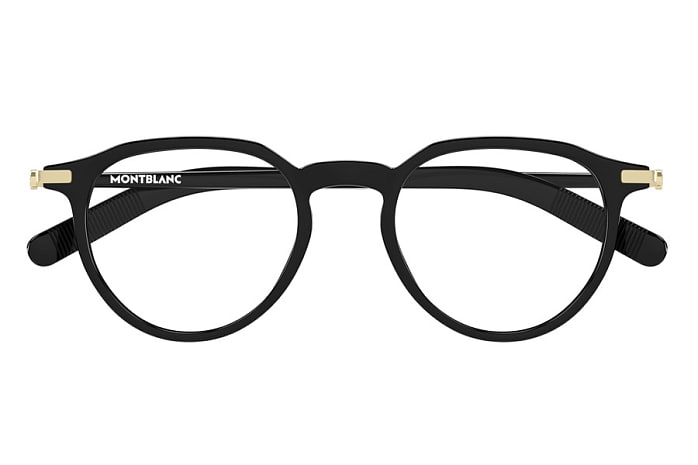 Оправы Mont Blanc MB 0495O 001 — фронтальный вид