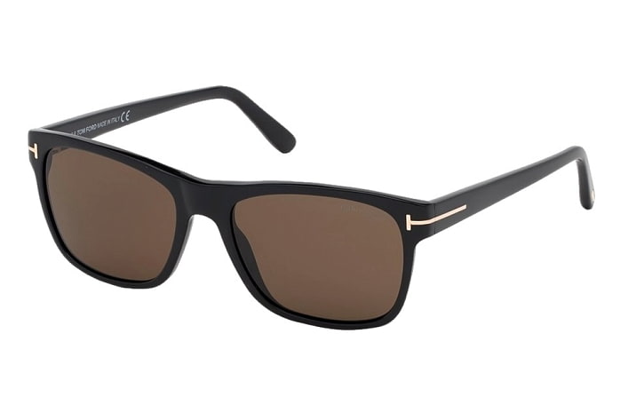 Солнцезащитные очки Tom Ford TF 698/S 01J — вид под углом 45°