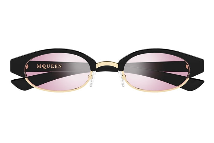 Солнцезащитные очки Alexander McQueen AM 0534S 005 — фронтальный вид