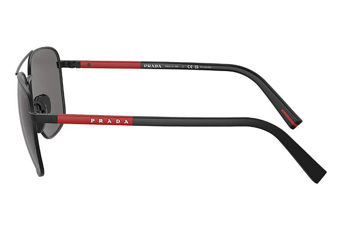 Солнцезащитные очки Prada Linea Rossa PS 54ZS 1BO-02G — вид сбоку
