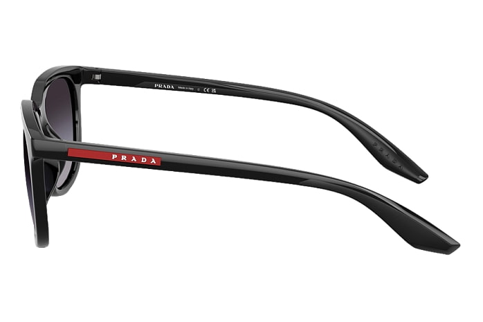 Солнцезащитные очки Prada Linea Rossa PS B09SU 1AB-31A — вид сбоку