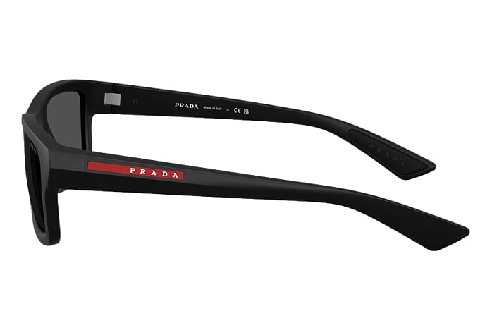 Солнцезащитные очки Prada Linea Rossa PS B10S 1BO-08Z — вид сбоку