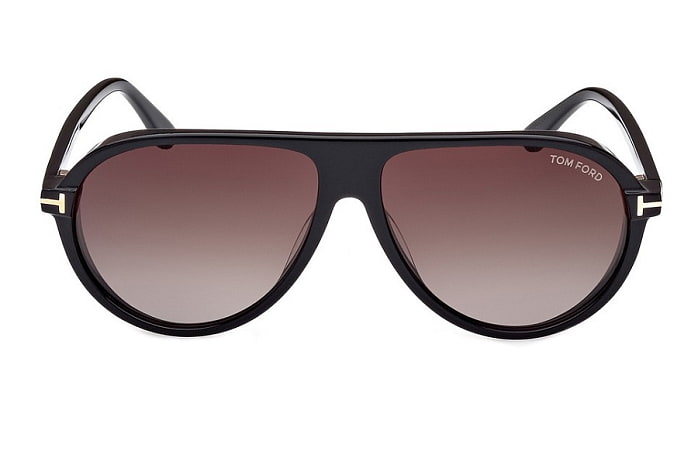 Солнцезащитные очки Tom Ford TF 1023/S 01B — фронтальный вид