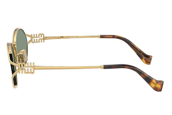 Солнцезащитные очки Miu Miu MU 52YS 5AK-04M — вид сбоку