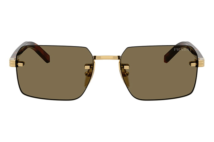 Солнцезащитные очки Prada PR D55S 5AK-90F — фронтальный вид