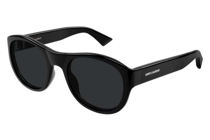 Солнцезащитные очки Saint Laurent SL 798 MAXIME 001 — вид под углом 45°